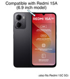 FAD-E Tempered Glass Screen Protector Guard for Redmi 15A 5G / Redmi 15C 5G (6.9 inch)