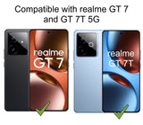 FAD-E Tempered Glass Screen Protector Guard for Realme GT7 / GT 7 / GT 7T (Transparent)