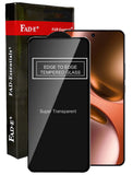 FAD-E Tempered Glass Screen Protector Guard for Realme GT7 / GT 7 / GT 7T (Transparent)
