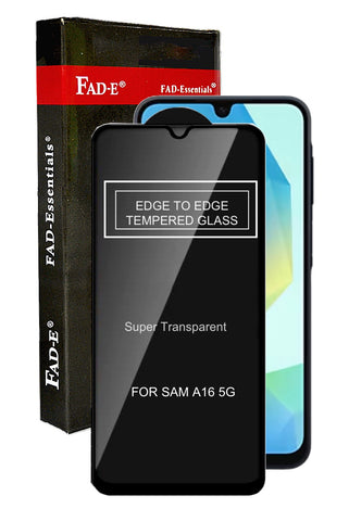 FAD-E Tempered Glass for Samsung Galaxy A16 5G / M16 5G / F16 5G (Transparent)