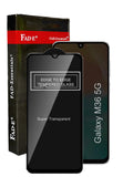 FAD-E Tempered Glass for Samsung Galaxy M36 5G (Transparent)