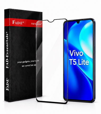 FAD-E Tempered Glass Screen Protector Guard for Vivo T5 Lite / T4 Lite 5G / Y19
