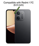 FAD-E Ultra Clear Tempered Glass (borderless) Screen Protector for Redmi 17C 5G (6.9 inch)