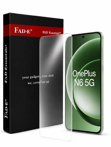 FAD-E Ultra Clear Tempered Glass (borderless) Screen Protector for OnePlus N6 5G
