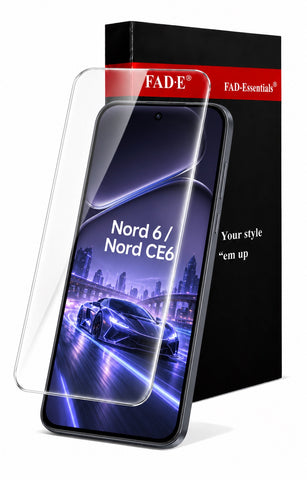 FAD-E Ultra Clear Tempered Glass (borderless) Screen Protector for OnePlus Nord 6 / Nord CE6 / Nord6
