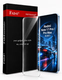 FAD-E Ultra Clear Tempered Glass (borderless) Screen Protector for Poco X8 / Poco X8 Power / Redmi Note 15 Pro / Note 17 Pro / Note 17 Pro Max 5G