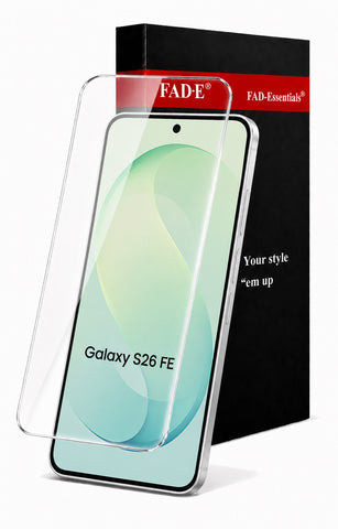 FAD-E Ultra Clear Tempered Glass (borderless) Screen Protector for Samsung Galaxy S26 FE / S25 FE 5G