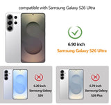 FAD-E Ultra Clear Tempered Glass Screen Protector Guard for Samsung Galaxy S26 Ultra (6.9 inch, Ultrasonic unlock compatible)