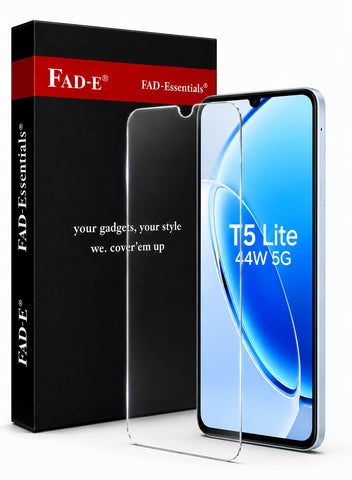 FAD-E Ultra Clear Tempered Glass (borderless) Screen Protector for Vivo T5 Lite