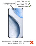FAD-E Ultra Clear Tempered Glass (borderless) Screen Protector for Vivo X200 FE / X300 FE / OnePlus 13S 5G