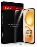 FAD-E Ultra Clear Tempered Glass (borderless) Screen Protector for Vivo X200 FE / X300 FE / OnePlus 13S 5G