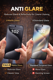 FAD-E Matte Tempered Glass Screen Protector Guard for OnePlus 15R 5G (6.83 inch, Matte)
