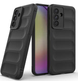 FAD-E Toughened Series Flexible Back Case Cover for Samsung Galaxy A36 5G / A56 5G (Black)