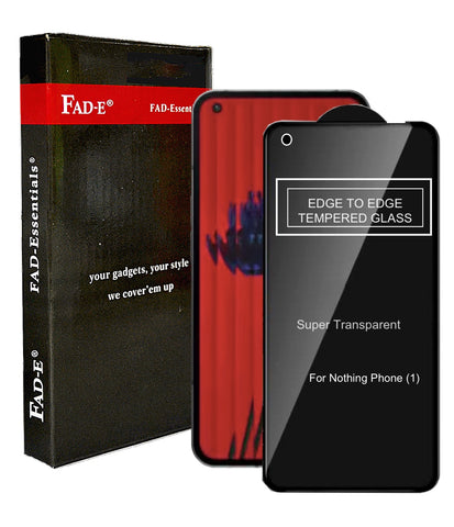 FAD-E Edge to Edge Tempered Glass for Nothing Phone 1 (Transparent)